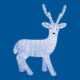 Фигура олень Uniel ULD-M6393-200/STA WHITE IP20 DEER-1 11036