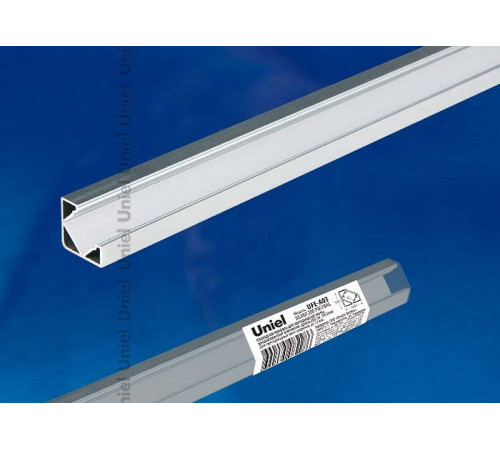 Профиль для светодиодной ленты Uniel UFE-A03 SILVER 200 POLYBAG UL-00000597