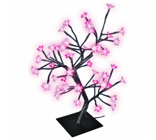 Светодиодное дерево 35x20x45см (UL-00001401) Uniel ULD-T3545-048/SBA PINK IP20 SAKURA