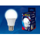 Лампа светодиодная (UL-00001527) Uniel E27 12W 4000K матовая LED-A60 12W/NW/E27/FR PLP01WH