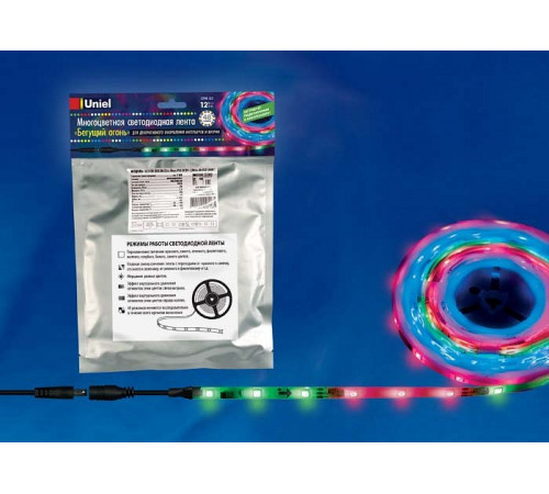 Светодиодная влагозащищенная лента (UL-00001859) Uniel 7,2W/m 30LED/m 5050SMD RGB 10M ULS-F20-5050-30LED/m-10mm-IP65-DC12V-7,2W/m-10M-RGB Smart Светодиодная влагозащищенная лента (UL-00001859) Uniel 7,2W/m 30LED/m 5050SMD RGB 10M ULS-F20-5050-30LED/m-10mm-IP65-DC12V-7,2W/m-10M-RGB Smart