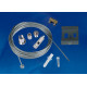 Набор для подвесного монтажа шинопроводов (UL-00002394) Uniel UFB-H42 Silver 1 Polybag