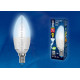 Лампа светодиодная (UL-00002411) Uniel E14 7W 4000K матовая LED-C37 7W/NW/E14/FR PLP01WH
