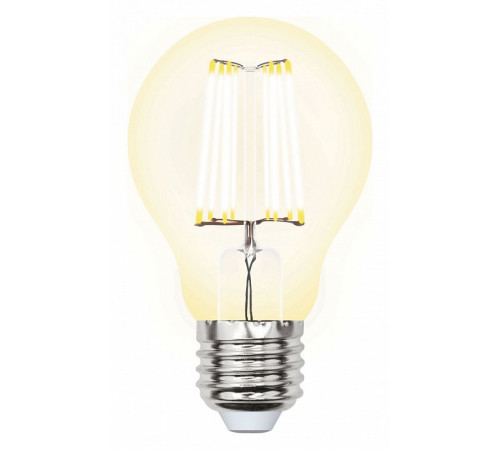 Лампа светодиодная филаментная (UL-00002625) Uniel E27 10W 3000K прозрачная LED-A60-10W/WW/E27/CL PLS02WH Лампа светодиодная филаментная (UL-00002625) Uniel E27 10W 3000K прозрачная LED-A60-10W/WW/E27/CL PLS02WH