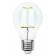Лампа светодиодная филаментная (UL-00002626) Uniel E27 10W 4000K прозрачная LED-A60-10W/NW/E27/CL PLS02WH