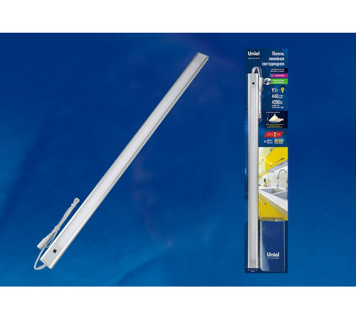 Мебельный светодиодный светильник (UL-00002882) Uniel ULI-F40-9W/4200K Sensor IP20 Silver Мебельный светодиодный светильник (UL-00002882) Uniel ULI-F40-9W/4200K Sensor IP20 Silver
