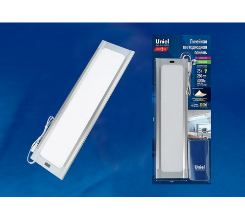 Мебельный светодиодный светильник (UL-00002885) Uniel ULI-F42-7,5W/4200K/DIM Sensor IP20 Silver Мебельный светодиодный светильник (UL-00002885) Uniel ULI-F42-7,5W/4200K/DIM Sensor IP20 Silver