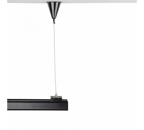 Набор для подвесного монтажа шинопроводов (UL-00003666) Uniel UFB-H41 Black 1 Polybag