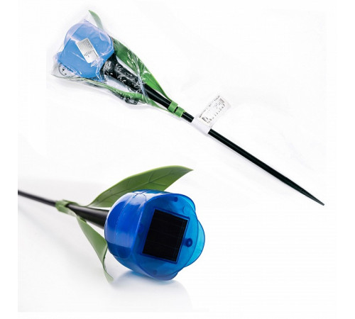 Светильник на солнечных батареях (UL-00004279) Uniel Promo USL-C-454/PT305 Blue Tulip Светильник на солнечных батареях (UL-00004279) Uniel Promo USL-C-454/PT305 Blue Tulip