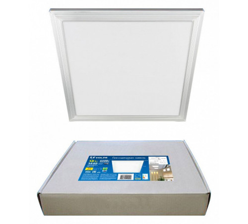 Встраиваемый светодиодный светильник Volpe ULP-Q107 3030-18W/4000K WHITE UL-00005344 Встраиваемый светодиодный светильник Volpe ULP-Q107 3030-18W/4000K WHITE UL-00005344