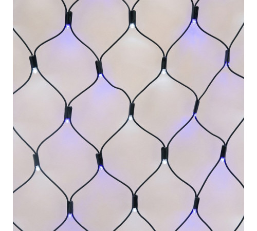 Уличная светодиодная гирлянда (UL-00005485) Uniel сетка 220V бело-синий ULD-N2015-288/SBK White-Blue IP67 Уличная светодиодная гирлянда (UL-00005485) Uniel сетка 220V бело-синий ULD-N2015-288/SBK White-Blue IP67
