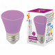 Лампа светодиодная Volpe Decor color LED-D45-1W/PURPLE/E27/FR/С BELL UL-00005644