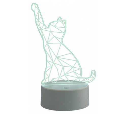 Фигурка светодиодная «Кошка» Uniel (UL-00007419) ULI-M501 RGB/3AAA Catty/White Фигурка светодиодная «Кошка» Uniel (UL-00007419) ULI-M501 RGB/3AAA Catty/White