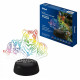 Настольная лампа Uniel ULI-M508 RGB/3AA TIGER FAMILY/BLACK UL-00008403