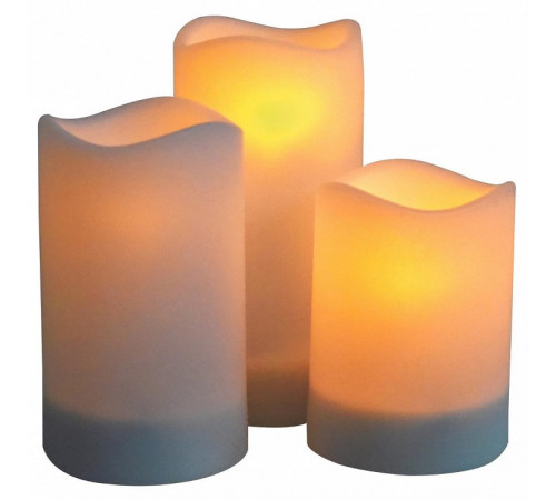 Садовый светильник на солнечной батарее Uniel USL-S-816/PT150 CANDLE SET3 UL-00009381