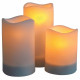 Садовый светильник на солнечной батарее Uniel USL-S-816/PT150 CANDLE SET3 UL-00009381