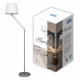 Торшер Uniel UML-T500 E27 SILVER/WHITE UL-00010181
