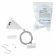 Набор для подвесного монтажа шинопроводов Uniel UFB-H41 WHITE 1 POLYBAG UL-00010400