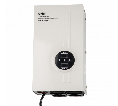 Стабилизатор напряжения Uniel U-DTRS-500W UL-00010576 Стабилизатор напряжения Uniel U-DTRS-500W UL-00010576