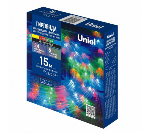 Уличная гирлянда Uniel ULD-D50 15M/С08 IP44 MULTI UL-00010905 Уличная гирлянда Uniel ULD-D50 15M/С08 IP44 MULTI UL-00010905