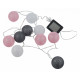 Садовая гирлянда на солнечной батарее Uniel USL-S-230/PM1800 COTTON BALLS-1 UL-00011593