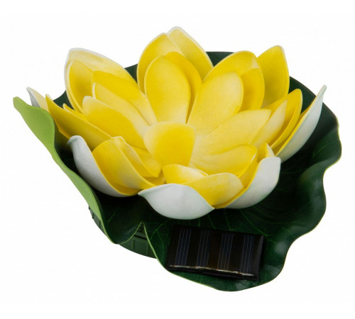 Светильник на солнечной батарее Uniel USL-S-827/PT060 YELLOW WATERLILY UL-00011600 Светильник на солнечной батарее Uniel USL-S-827/PT060 YELLOW WATERLILY UL-00011600