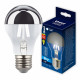 Лампа светодиодная Uniel Sky LED-A60-4W/4000K/E27/CL MIRROR/CHROME PLS02WH UL-00011796