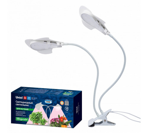 Светильник для растений Uniel ULT-P35M-15W/SPLE/TM IP40 WHITE LEAF UL-00012580 Светильник для растений Uniel ULT-P35M-15W/SPLE/TM IP40 WHITE LEAF UL-00012580