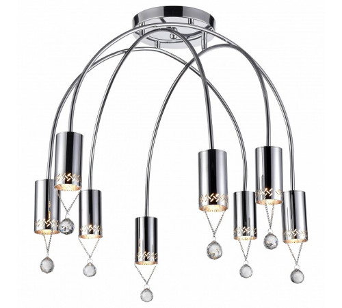 Потолочная люстра Vele Luce Pioggia VL4283L08 Потолочная люстра Vele Luce Pioggia VL4283L08