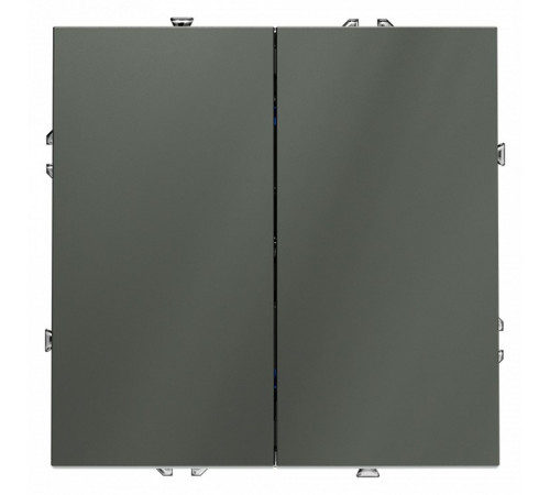 Выключатель двухклавишный Voltum S70 VLS020106 Выключатель двухклавишный Voltum S70 VLS020106