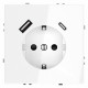 Розетка с USB, A+C Voltum S70 VLS040501