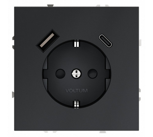 Розетка с USB, A+C Voltum S70 VLS040507 Розетка с USB, A+C Voltum S70 VLS040507