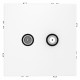 Розетка телевизионная Voltum S70 VLS060402