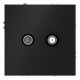 Розетка телевизионная Voltum S70 VLS060408