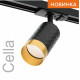 Трековый однофазный светильник Wolta Cella WTL-GU10/10BG