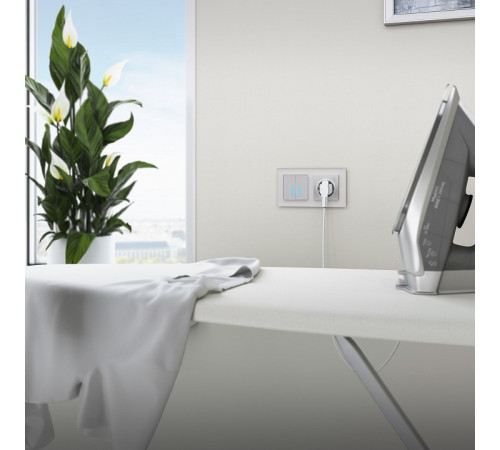 Розетка Wi-Fi Werkel серебряный W1171606 4690389176074