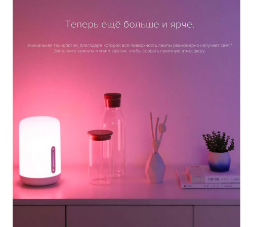 Умная настольная лампа Xiaomi Mi Bedside Lamp 2 MJCTD02YL (MUE4093GL) X22469 Умная настольная лампа Xiaomi Mi Bedside Lamp 2 MJCTD02YL (MUE4093GL) X22469