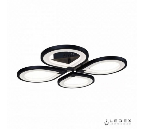 Потолочная светодиодная люстра iLedex Clover 6885/4 BK