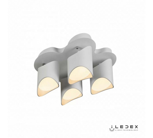 Потолочная светодиодная люстра iLedex Nova 8189-4-X-T WH Потолочная светодиодная люстра iLedex Nova 8189-4-X-T WH