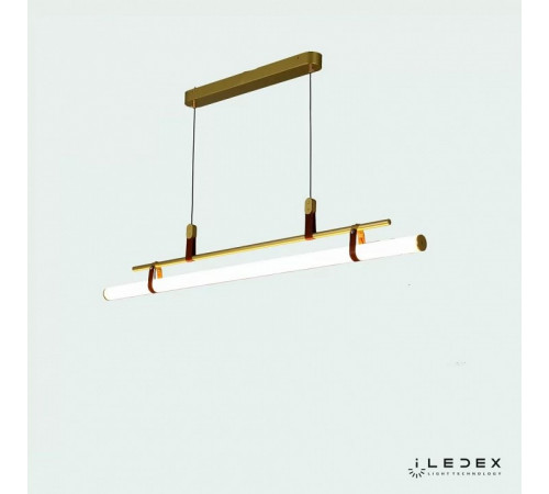 Подвесной светильник iLedex Zoom 9498P-46W-3000K GL-BR-WH