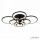 Потолочная светодиодная люстра iLedex Ring A001/8 BK