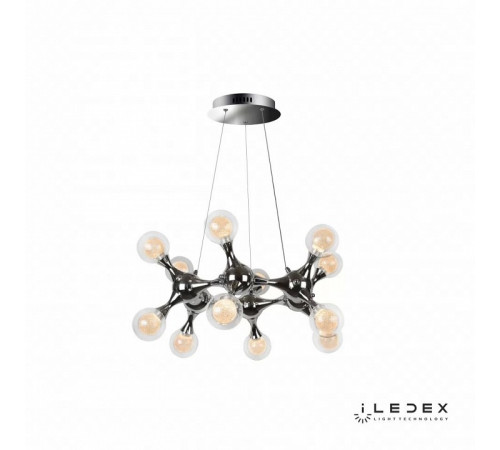 Подвесная светодиодная люстра iLedex Blossom C4465-12R CR