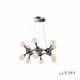 Подвесная светодиодная люстра iLedex Blossom C4465-12R CR