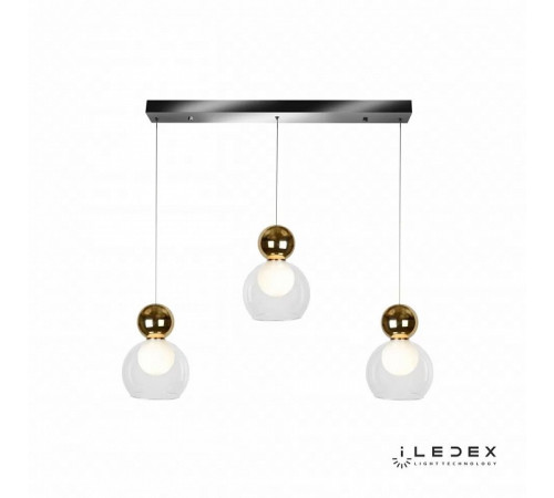 Подвесной светодиодный светильник iLedex Blossom C4476-3L GL Подвесной светодиодный светильник iLedex Blossom C4476-3L GL