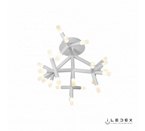 Потолочная светодиодная люстра iLedex Savage FS-017-X25 WH Потолочная светодиодная люстра iLedex Savage FS-017-X25 WH
