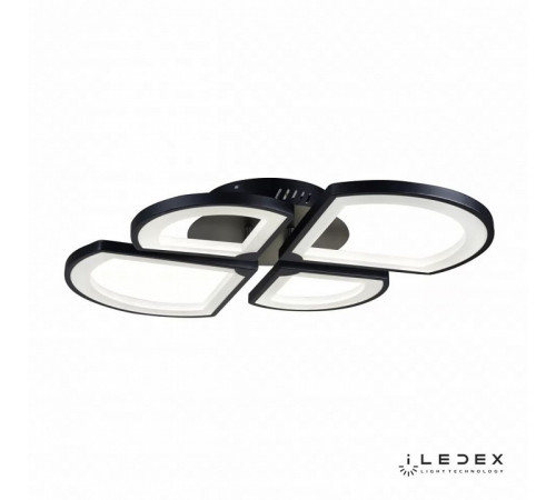 Потолочная светодиодная люстра iLedex River X024-4 BK УЦ