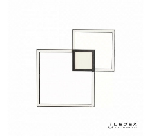 Настенно-потолочный светодиодный светильник iLedex Galaxy X046424 24W 3000K BK Настенно-потолочный светодиодный светильник iLedex Galaxy X046424 24W 3000K BK