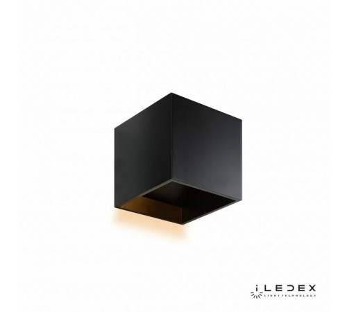 Настенный светодиодный светильник iLedex Dice ZD8086L-6W BK
