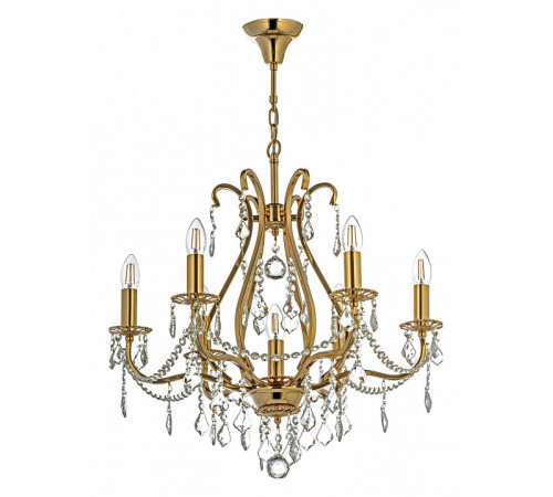 Подвесная люстра Arti Lampadari Ercolano E 1.1.6.602 G Подвесная люстра Arti Lampadari Ercolano E 1.1.6.602 G