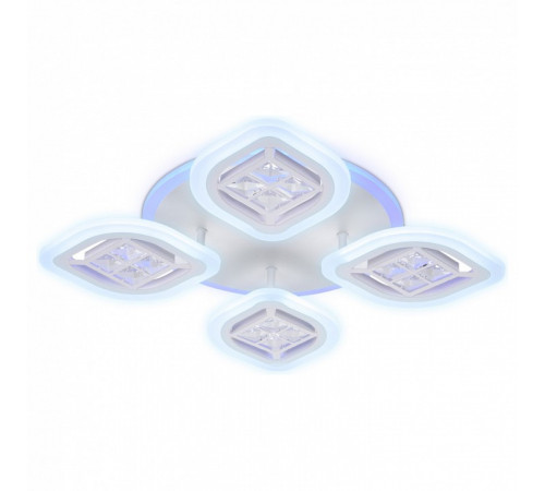 Потолочная светодиодная люстра Ambrella Light Acrylica Ice FA280 Потолочная светодиодная люстра Ambrella Light Acrylica Ice FA280